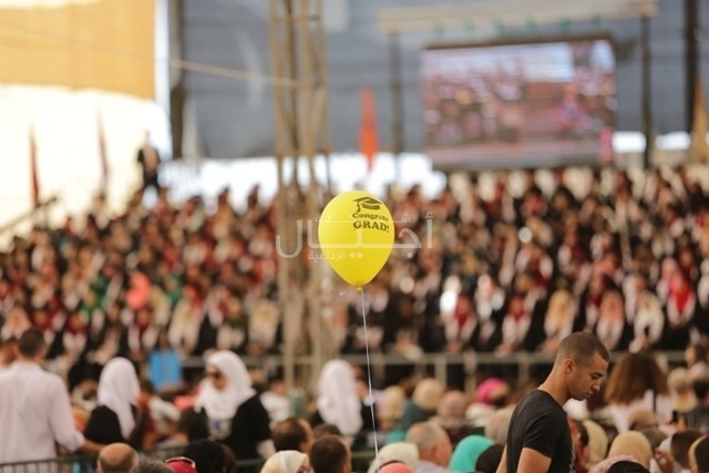 بالصور: اليوم الاول من حفل تخريج جامعة بيرزيت